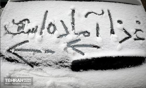 برف چهره تهران را سپیدپوش کرد 44