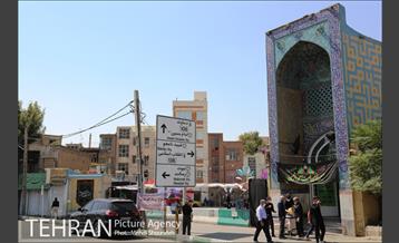 نماز ظهر عاشورا مسجد قائم(عج) منطقه هفت