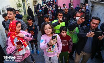 آئین های پیشواز نوروز در کوچه های بهاری بهشتی محله قدیمی زرگنده 9