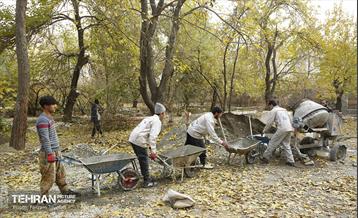 مراحل احداث پروژه ی باغ باهنر 24