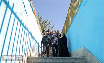 بازدید عضو کمیسیون اجتماعی و فرهنگی شورا از منطقه 17 7