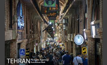 بازار تهران سیاه پوش شد 7