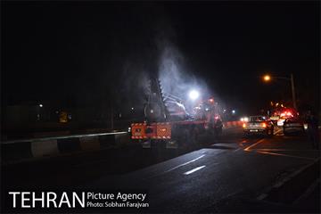 ضدعفونی معابر توسط سازمان آتش نشانی  8