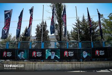 اکران تبلیغات شهری مراسم تشییع رهبر شهید انقلاب - ۲ 13