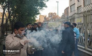 مراسم وداع با شهید سید مرتضی رضا قدیری در حراست شهرداری 21