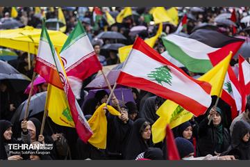 تجمع مردم تهران در محکومیت به شهادت رساندن سیدحسن نصرالله 10