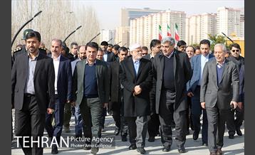 آیین بهره برداری از ۵۵ پروژه مدیریت شهری در منطقه ۲۲ تهران 11