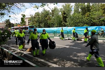 خدمات شهرداری تهران در پایان روز قدس 10
