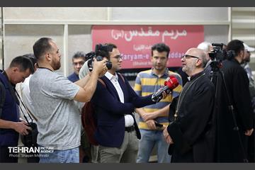 بازدید نمایندگان رسانه‌های خارجی از مترو مریم مقدس(س)  9