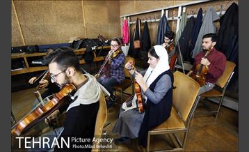 تمرین ارکستر فیلارمونیک ایران 6