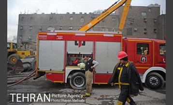 هشتمین روز آواربرداری ساختمان پلاسکو-2 9