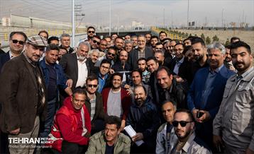 آیین بهره‌برداری از زیرگذر کوهک 1