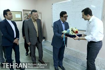 بازدید دکتر حسینی مکارم سرپرست شهرداری تهران از دبیرستان همت 9