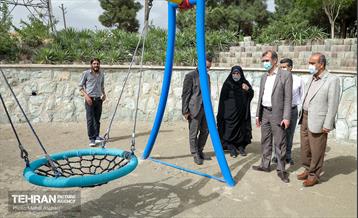 آیین بهره برداری از بوستان اوتیسم کودکان