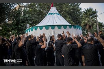 خیمه سوزان غروب عاشورا 9