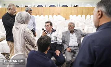 نشست جمعی از نمایندگان مجلس با رئیس سازمان پیشگیری و مدیریت بحران تهران 19