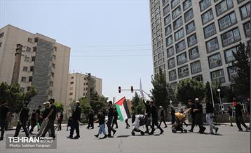 دسته عزاداری دانشگاه امام صادق(ع) در ظهر تاسوعا 18