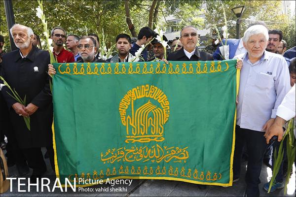 مراسم استقبال از کاروان خادمان حرم مطهر رضوی 1