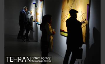 افتتاح ششمین نمایشگاه خط‌نگاره‌های ابراهیم حقیقی 31