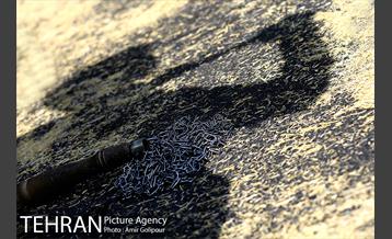 مراسم آتش زدن خیمه ها در ظهر عاشورا‎ 9