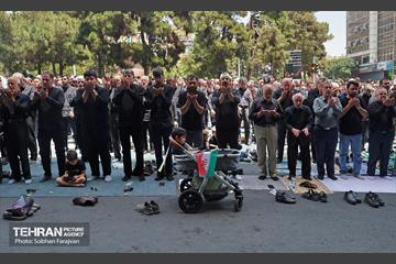 دسته عزاداری دانشگاه امام صادق(ع) در ظهر عاشورا 3
