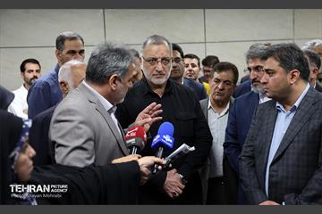 آیین بهره‌برداری پروژه توسعه دسترسی خطوط ۲ و ۴ مترو تهران 27