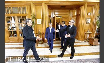 دیدار سفیر اتریش در ایران با شهردار تهران 8