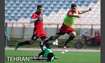 تمرین تیم ملی فوتبال 9