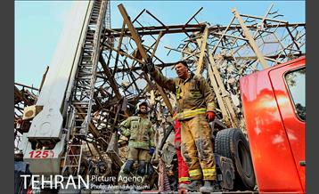 به پاس رشادت و ازخودگذشتگی آتش نشانی تهران 4