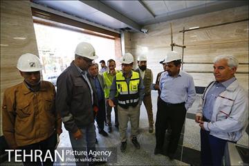 بازدید مدیرعامل متروی تهران از بخش میانی خط 7 مترو 4