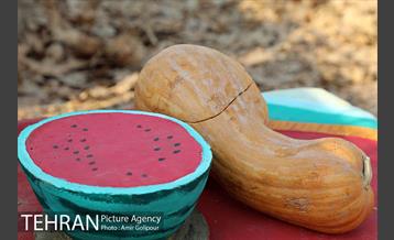 برپایی سفره شب یلدا در بوستان جوانمردان ایران 2