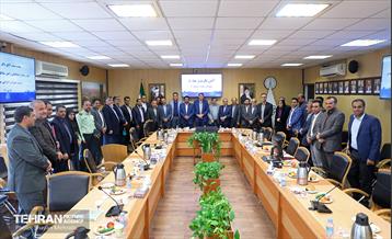 آیین تکریم و معارفه شهرداران مناطق تهران 43