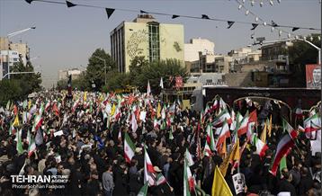 تشییع شهدای اقتدار ملی در تهران 16