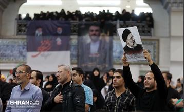 مراسم وداع با پیکر شهیدان خدمت - ۱ 16