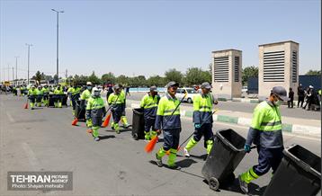 خدمت رسانی شهرداری تهران در سالگرد ارتحال امام خمینی(ره) 25
