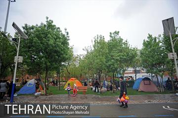 روز طبیعت بارانی در بوستان ولایت 25