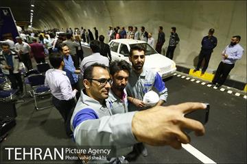 افتتاح و بهره برداری از دور برگردان غیر هم سطح مدرس و تونل آرش-اسفندیار 33