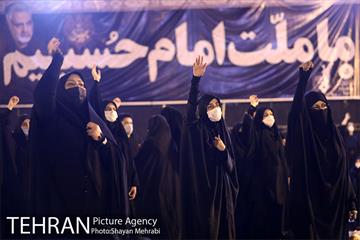 مراسم شام غریبان در میدان امام حسین(ع) 41