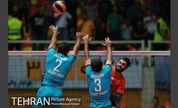 دیدار سایپا تهران و صالحین ورامین در لیگ برتر والیبال 15