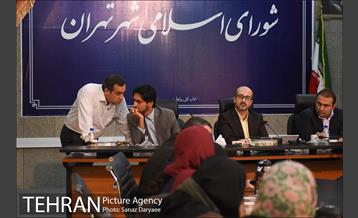 نشست خبری علی اعطا سخنگوی شورای اسلامی شهر تهران 9