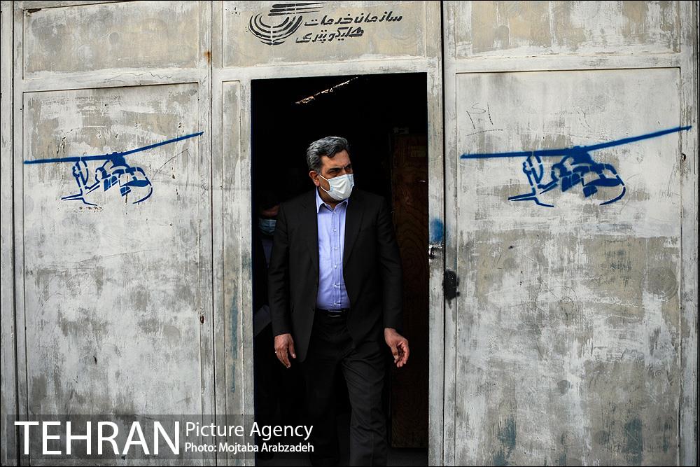 بازدید دکتر حناچی از بوستان ولایت 3