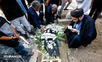 تشییع پیکر جانباز شهید سردار محمدحسین منصوری 1