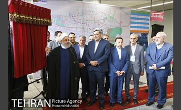 افتتاح همزمان سه پروژه بزرگ شهر تهران  12