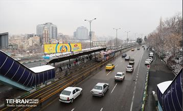 روز برفی تهران - 1 23