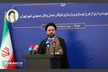 آیین بهره‌برداری از طرح نوسازی حمل و نقل عمومی تهران 21