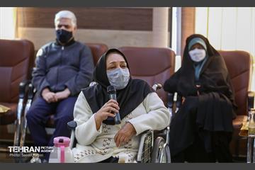 دیدار صمیمی شهروندان دارای معلولیت منطقه 5 با سیدمحمد آقامیری عضو شورا و احسان شریفی شهردار منطقه 5