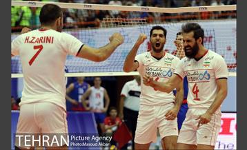 دیدار ایران و صربستان در لیگ جهانی والیبال 18