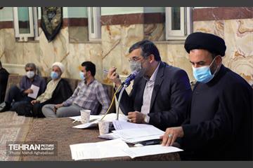جلسه ملاقات مردم حجت الاسلام آقامیری نماینده شوراى شهر 21