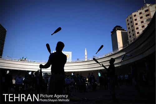 روز فرهنگ پهلوانی و ورزش زورخانه ای در ایوان انتظار 10