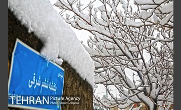 پس از یک روز برفی در پایتخت 1